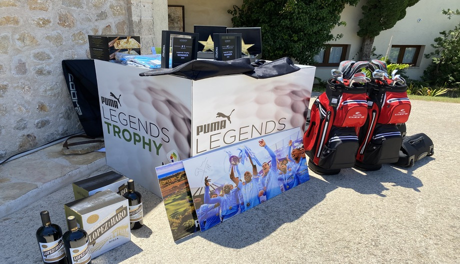 Quesos Mercadal en el Golf Legends Trophy